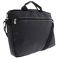Bolsa para laptop Blankslate Slim Top-Load com alça dupla e alça plana, preta, tamanho único