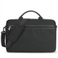 Bolsa para laptop Blankslate Slim Top-Load com alça dupla e alça plana, preta, tamanho único