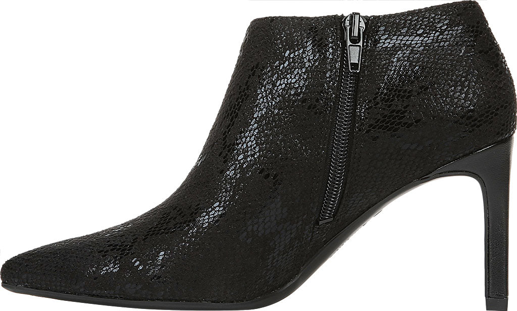 Bota feminina Life Stride Nicolette bico fino preta tamanho 6,5