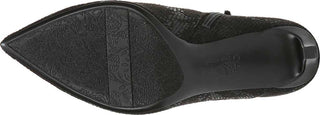 Bota feminina Life Stride Nicolette bico fino preta tamanho 6,5