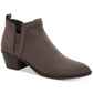 Botas femininas estilo &amp; Coy com salto bloco e ponta amendoada elástica perfurada Gore Myrrah, cinza, tamanho 9,5 M