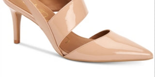 Calvin Klein Gianna Sandálias de Noiva com Bico Fino e Tiras Laterais Marrom Tamanho 9 M