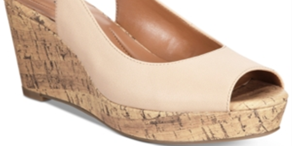 Sandálias femininas estilo &amp; co Sondire Peep Toe casuais com tiras cruzadas, tamanho marrom -10,5 M