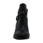 Botas femininas Material Girl Melany Suede bico fechado tornozelo fashion pretas tamanho 6 M