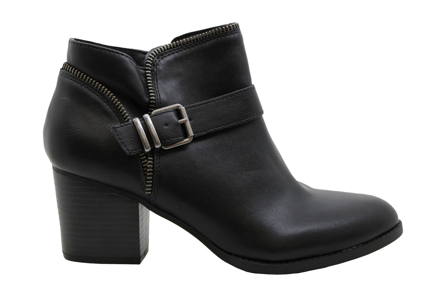 Botas femininas Material Girl Melany Suede bico fechado tornozelo fashion pretas tamanho 6 M