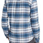 Camisa Barbour Shoreham Masculina Azul Aço Tamanho Médio