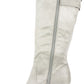 Botas sociais femininas Rialto Cahoon com fivela cinza claro, tamanho 6,5 M