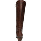 Bota feminina Dr. Scholls Brilliance de cano alto, em marrom uísque, tamanho 6,5 M
