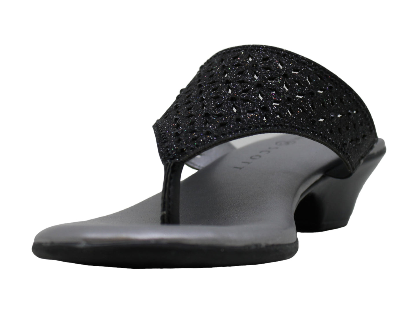 Sandálias Karen Scott Elda Femininas Pretas Tamanho 8,5 M