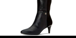 Botas sociais Alfani Step 'N Flex Hakuu femininas, pretas, tamanho 9,5 m