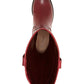 Botas de montaria femininas Fawne Leather da INC International Concepts, vermelhas, tamanho 6,5 M