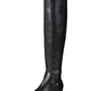 Material Girl Webby Over-The-Knee Bo Feminino Preto Liso Tamanho 8,5M