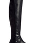 Material Girl Webby Over-The-Knee Bo Feminino Preto Liso Tamanho 8,5M