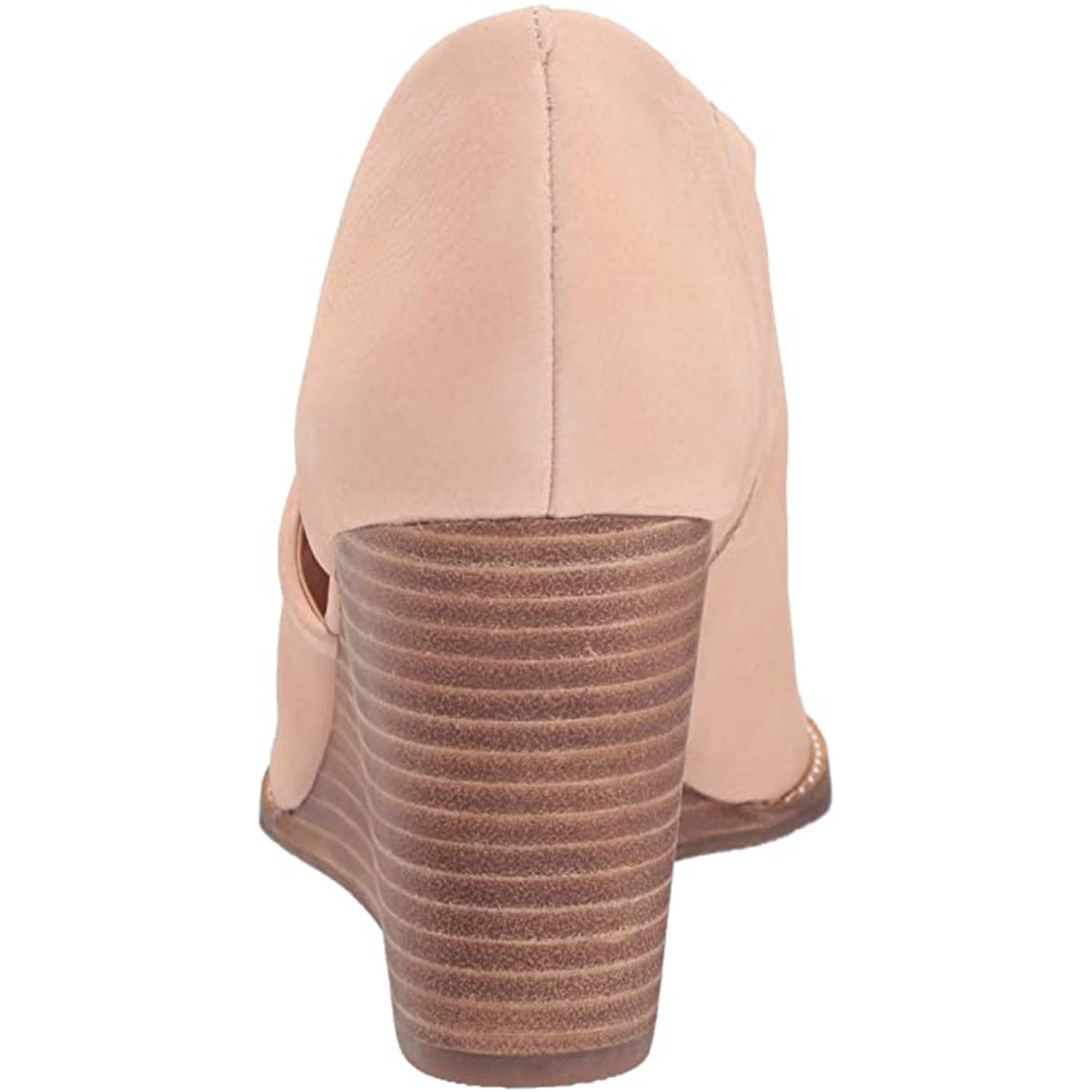 Bota feminina casual de couro com recorte Lucky Brand, marrom, tamanho 7 M