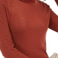 INC International Concepts Petite Metallic-Knit Turtleneck Burnt Pepper Tamanho PXL
