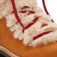 Botas de inverno femininas INC Pravale de pele sintética com cadarço, marrom, tamanho 6,5 M