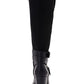 Sapatos femininos Jomaris fechados na altura do joelho, estilo &amp; Co, pretos, tamanho 10,5 M