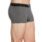 Calção de banho listrado masculino Hugo Boss cinza tamanho X-Large
