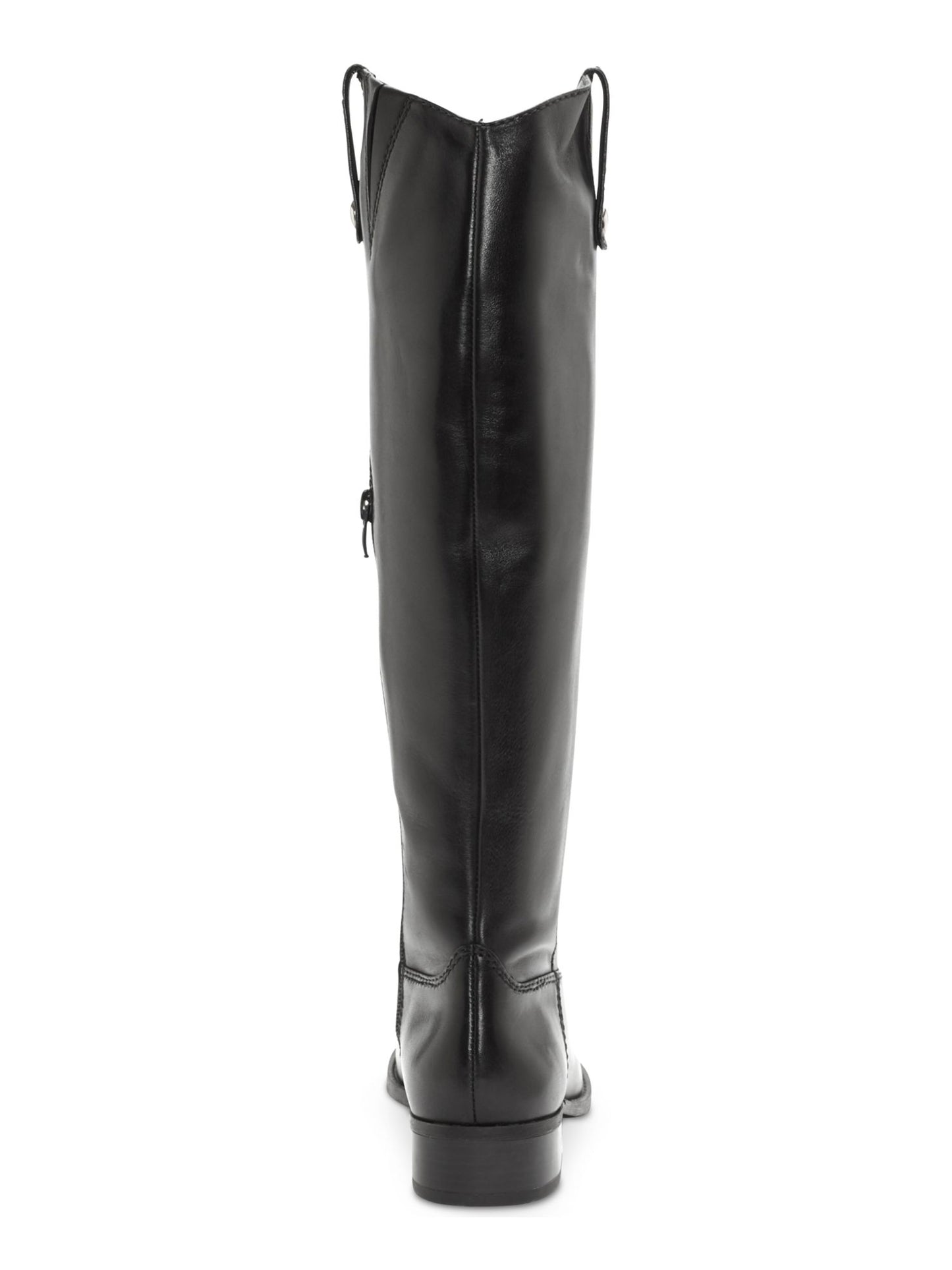 INC International Concepts Feminino Fawne Couro Fechado Biqueira Sobre o Joelho Equitação Preto Tamanho 10M