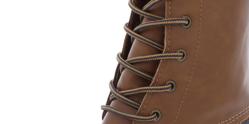 Botas de chuva Sporto Ariel de couro sintético até o tornozelo, tamanho 6 M, marrom