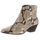Botas femininas INC Idra de couro sintético com bico amendoado, marrom, tamanho 7 M