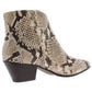 Botas femininas INC Idra de couro sintético com bico amendoado, marrom, tamanho 7 M