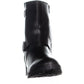 Botas femininas Gianara de cano médio SC35, pretas, tamanho 10,5 M