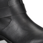Botas femininas Gianara de cano médio SC35, pretas, tamanho 10,5 M