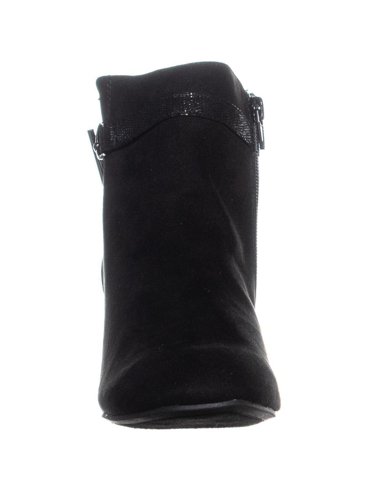 Karen Scott Botas Femininas Violaa com Salto Gatinho Pretas Tamanho 7 M