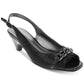 Karen Scott Amber Slingbacks Feminino Azul Tamanho 7,5 M