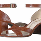 Sandálias Anne Klein Mardelle Femininas Marrom Tamanho 10 M