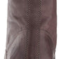 Botas femininas Lucky Brand Hildran de couro, bico amendoado, marrom, tamanho 5,5 m