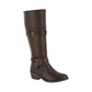 Bota feminina Kelsa de cano alto Easy Street Cocoa tamanho 8 N