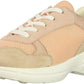 Madden Girl Burrel Tênis de cano baixo com cadarço, estilo fashion, cor de blush, tamanho 9,5 m
