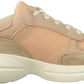 Madden Girl Burrel Tênis de cano baixo com cadarço, estilo fashion, cor de blush, tamanho 9,5 m