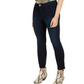Calça Jeans Skinny Feminina Petite Tummy-Control INC Gemini Wash Azul Tamanho 6 P