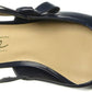 Nanette Lepore Rhona Slingback Kitten Heels Feminino Azul Marinho Tamanho 8M