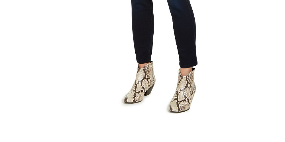 Calça Jeans Skinny Feminina Petite Tummy-Control INC, Lavagem Gemini, Azul, Tamanho 12P