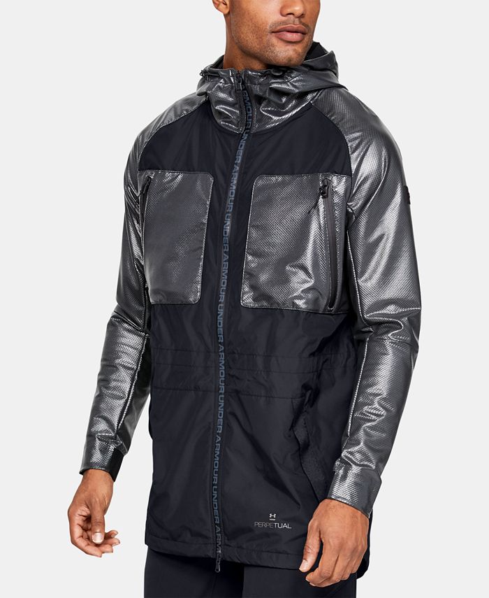 Jaqueta Under Armour Fitness Running Masculina Preta Tamanho Grande