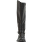 Botas altas femininas Easy Street pretas tamanho 12 M