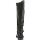 Botas altas femininas Easy Street pretas tamanho 12 M