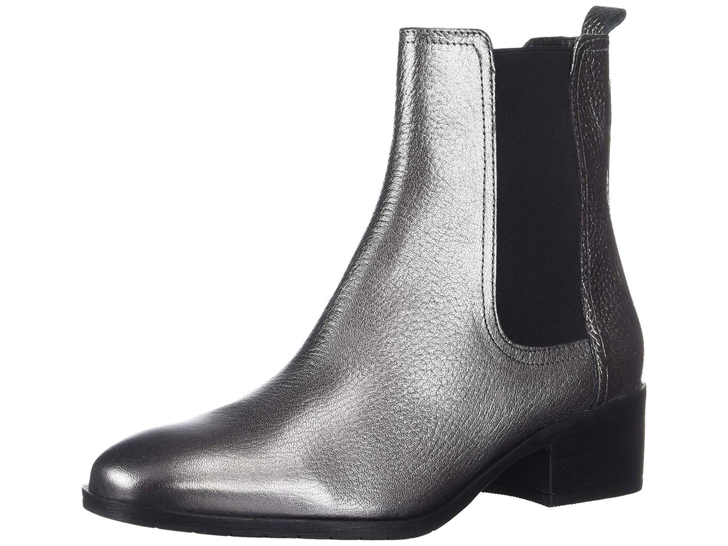 Botas femininas Kenneth Cole Reaction Salt Leather com bico fechado e cano curto, cinza, tamanho 10 M