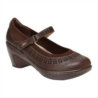 Sapato feminino JBU marrom tamanho 7M