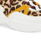 Tênis feminino INC Gemella Leather Animal Print Dad, branco, tamanho 9 M