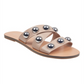 Sandálias femininas Marc Fisher Bryte 2 Slip On com tiras, bege, tamanho 5 M