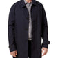 Capa de chuva Michael Kors Collin Fall Slim Fit masculina, azul, tamanho 44
