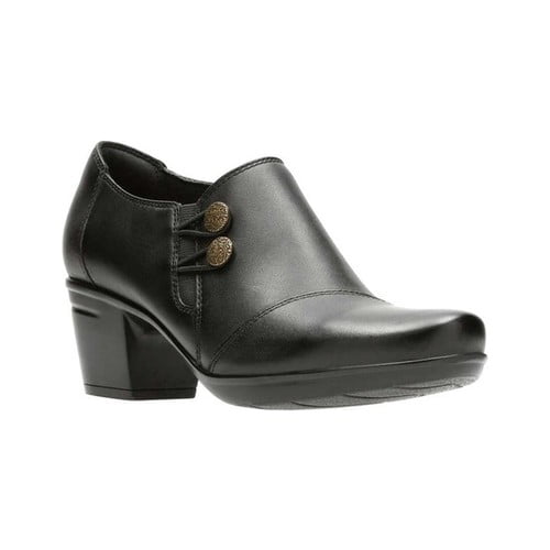 Clarks Emslie Warren Bootie Feminino Preto Tamanho 6 M