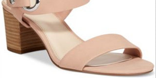 Sandálias femininas Bar III Birdie2 com bico aberto e tira no tornozelo, tamanho 5 M