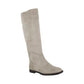 Botas de montaria Bella Vita Rebecca II femininas, cinza-claro, 8,5W