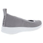 Tênis casual leve Ideology Lilly Knit feminino, cinza, tamanho 8 M